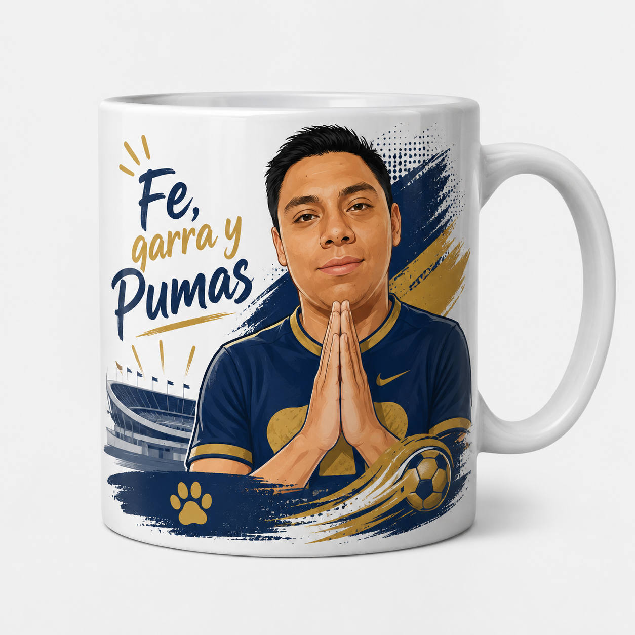 Taza blanca German